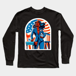 Vote Elections - Women in politics Your vote matters Black lives Matter Long Sleeve T-Shirt